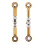 Max RC Metal Upgrade Parts Steering Linkage Pull Rod for HSP 94123/94103 Golden