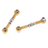 Max RC Metal Upgrade Parts Steering Linkage Pull Rod for HSP 94123/94103 Golden