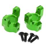 Max 2pcs Aluminum C Hub Carrier L/R for HSP 94180 1/10 4WD Rock Crawler Green