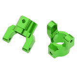 Max 2pcs Aluminum C Hub Carrier L/R for HSP 94180 1/10 4WD Rock Crawler Green