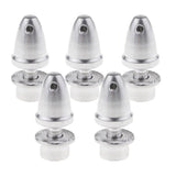 Maxbell 5pc 3.17mm Aluminum Bullet Propeller Adapter Holder for Brushless Motor Prop