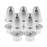 Maxbell 5pc 3.17mm Aluminum Bullet Propeller Adapter Holder for Brushless Motor Prop