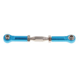 Max Adjustable Servo Linkage Pulling Steering Rods Arms for 1/10 HSP Car Blue