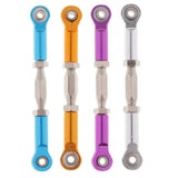 Max Adjustable Servo Linkage Pulling Steering Rods Arms for 1/10 HSP Car Blue