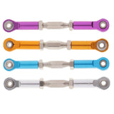 Max Adjustable Servo Linkage Pulling Steering Rods Arms for 1/10 HSP Car Blue