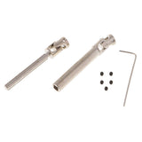 Max 4x3mm Metal Steel Universal Joint Drive Shaft for RC Crawler Car 60-80mm