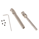 Max 4x3mm Metal Steel Universal Joint Drive Shaft for RC Crawler Car 60-80mm