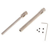 Max 4x3mm Metal Steel Universal Joint Drive Shaft for RC Crawler Car 75-105mm