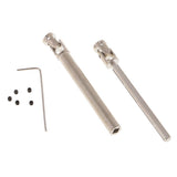 Max 4x3mm Metal Steel Universal Joint Drive Shaft for RC Crawler Car 75-105mm