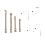 Max Metal Drive Shaft with Coupler 4 to 4mm for RC Car Boat Vehicle Models 42-55mm