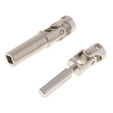 Max Metal Drive Shaft with Coupler 4 to 4mm for RC Car Boat Vehicle Models 42-55mm