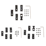 Max 5pcs Black Motor Shaft Coupling Coupler for RC Car Boat Robot Model 4 to 4mm