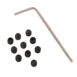 Max 5pcs Black Motor Shaft Coupling Coupler for RC Car Boat Robot Model 5 to 5mm