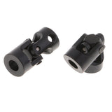 Max 5pcs Black Motor Shaft Coupling Coupler for RC Car Boat Robot Model 5 to 5mm