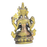 Max Statue Wealth Lucky Figurine Mini Buddha Home Decor Gift Four-armed Guanyin