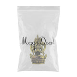 Max Statue Wealth Lucky Figurine Mini Buddha Home Decor Gift Four-armed Guanyin