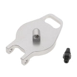 Max 102059(02004) Aluminium Fuel Tank Cover for HSP 1/10 Nitro Car Truck Silver