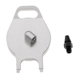 Max 102059(02004) Aluminium Fuel Tank Cover for HSP 1/10 Nitro Car Truck Silver