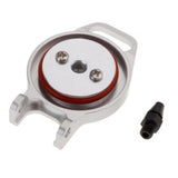 Max 102059(02004) Aluminium Fuel Tank Cover for HSP 1/10 Nitro Car Truck Silver