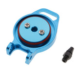 Max 102059(02004) Aluminium Fuel Tank Cover for HSP 1/10 Nitro Car Truck Blue