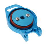 Max 102059(02004) Aluminium Fuel Tank Cover for HSP 1/10 Nitro Car Truck Blue