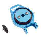Max 102059(02004) Aluminium Fuel Tank Cover for HSP 1/10 Nitro Car Truck Blue