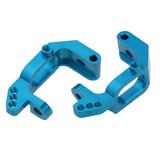 Max 2Piece Aolly Front Hub Carrier 102210 02015 for 1/10 HSP 94123 RC Car Blue