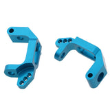 Max 2Piece Aolly Front Hub Carrier 102210 02015 for 1/10 HSP 94123 RC Car Blue