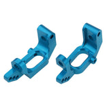 Max 2Piece Aolly Front Hub Carrier 102210 02015 for 1/10 HSP 94123 RC Car Blue