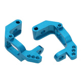 Max 2Piece Aolly Front Hub Carrier 102210 02015 for 1/10 HSP 94123 RC Car Blue