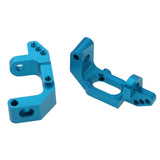 Max 2Piece Aolly Front Hub Carrier 102210 02015 for 1/10 HSP 94123 RC Car Blue