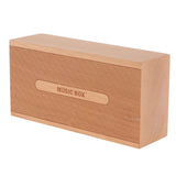Max Hand Carving Wooden Music Box Mechanism Musical Box Gift Melody for Alice