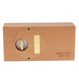 Max Hand Carving Wooden Music Box Mechanism Musical Box Gift Canon