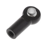 Max 8 Pieces M3 Aluminum Link Rod End Ball Joint for 1/10 RC Car Parts Black