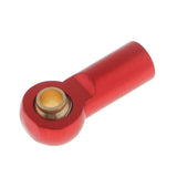 Max 8 Pieces M3 Aluminum Link Rod End Ball Joint for 1/10 RC Car Parts Red