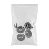 Max 4pcs RC Vehicle Wheels Tires Rims Set 12mm Hex for 1/10 On Road Car HPI HSP
