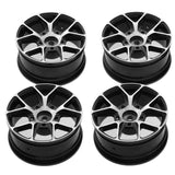 Max 1:10 RC Drift Car Models 52mm Wheel Rim Hub Hex for Sakura D4 D3 XI CS Black