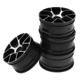 Max 1:10 RC Drift Car Models 52mm Wheel Rim Hub Hex for Sakura D4 D3 XI CS Black