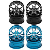 Max 1:10 RC Drift Car Models 52mm Wheel Rim Hub Hex for Sakura D4 D3 XI CS Black