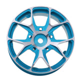 Max 1:10 RC Drift Car Models 52mm Wheel Rim Hub Hex for Sakura D4 D3 XI CS Blue