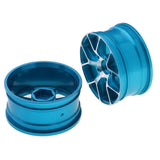 Max 1:10 RC Drift Car Models 52mm Wheel Rim Hub Hex for Sakura D4 D3 XI CS Blue
