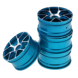 Max 1:10 RC Drift Car Models 52mm Wheel Rim Hub Hex for Sakura D4 D3 XI CS Blue