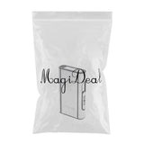 Max Pocket Carrying Cigarette Box Case for Hold 10 Regular Size Silver
