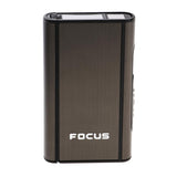 Max Pocket Carrying Cigarette Box Case for Hold 10 Regular Size Black