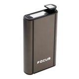 Max Pocket Carrying Cigarette Box Case for Hold 10 Regular Size Black