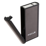 Max Pocket Carrying Cigarette Box Case for Hold 10 Regular Size Black