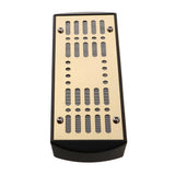 Max Rectangular Cigar Humidor Humidifier Gadgets for Cigars Box Moisture Golden