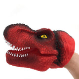 Max Dinosaur Hand Puppet Tyrannosaurus Gloves Party Scared Toy for Child Red
