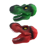 Max Dinosaur Hand Puppet Tyrannosaurus Gloves Party Scared Toy for Child Red