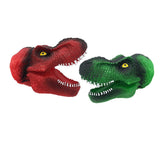 Max Dinosaur Hand Puppet Tyrannosaurus Gloves Party Scared Toy for Child Red